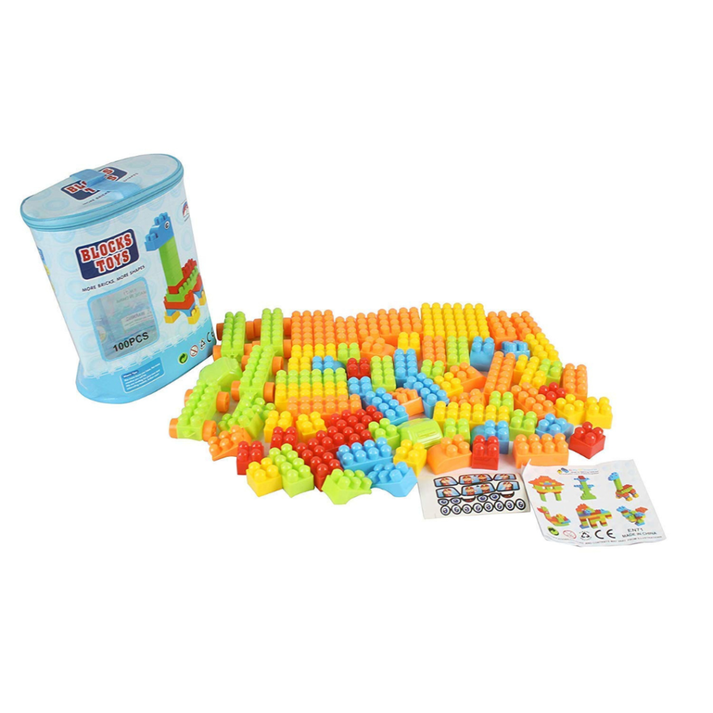 Colorful Blocks Brain Building Learning Educational - 1