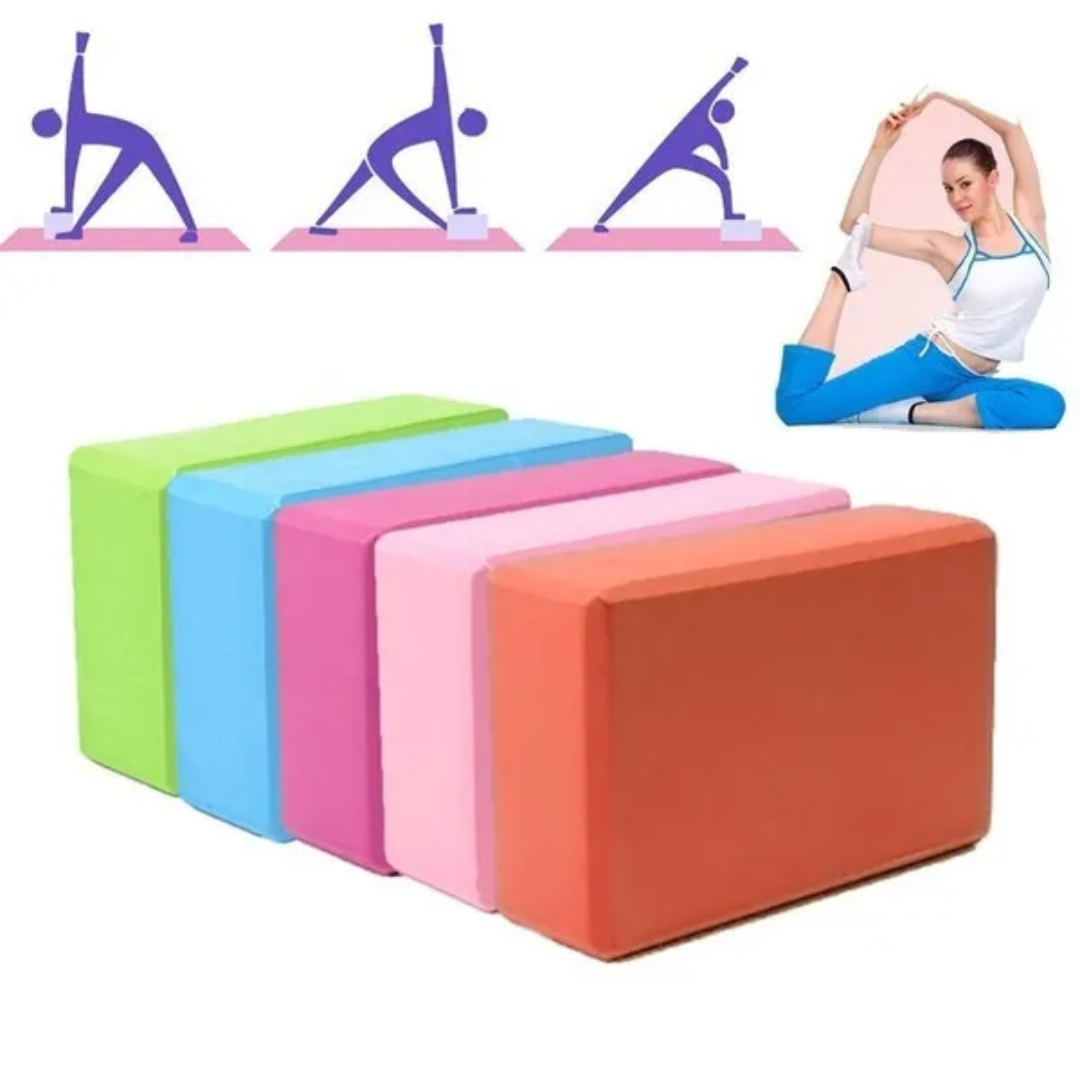 Yoga Blocks Brick & Straps - Image 4