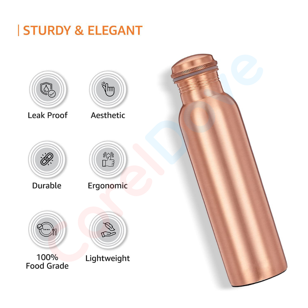 Magnetic Copper Bottle - Features Image