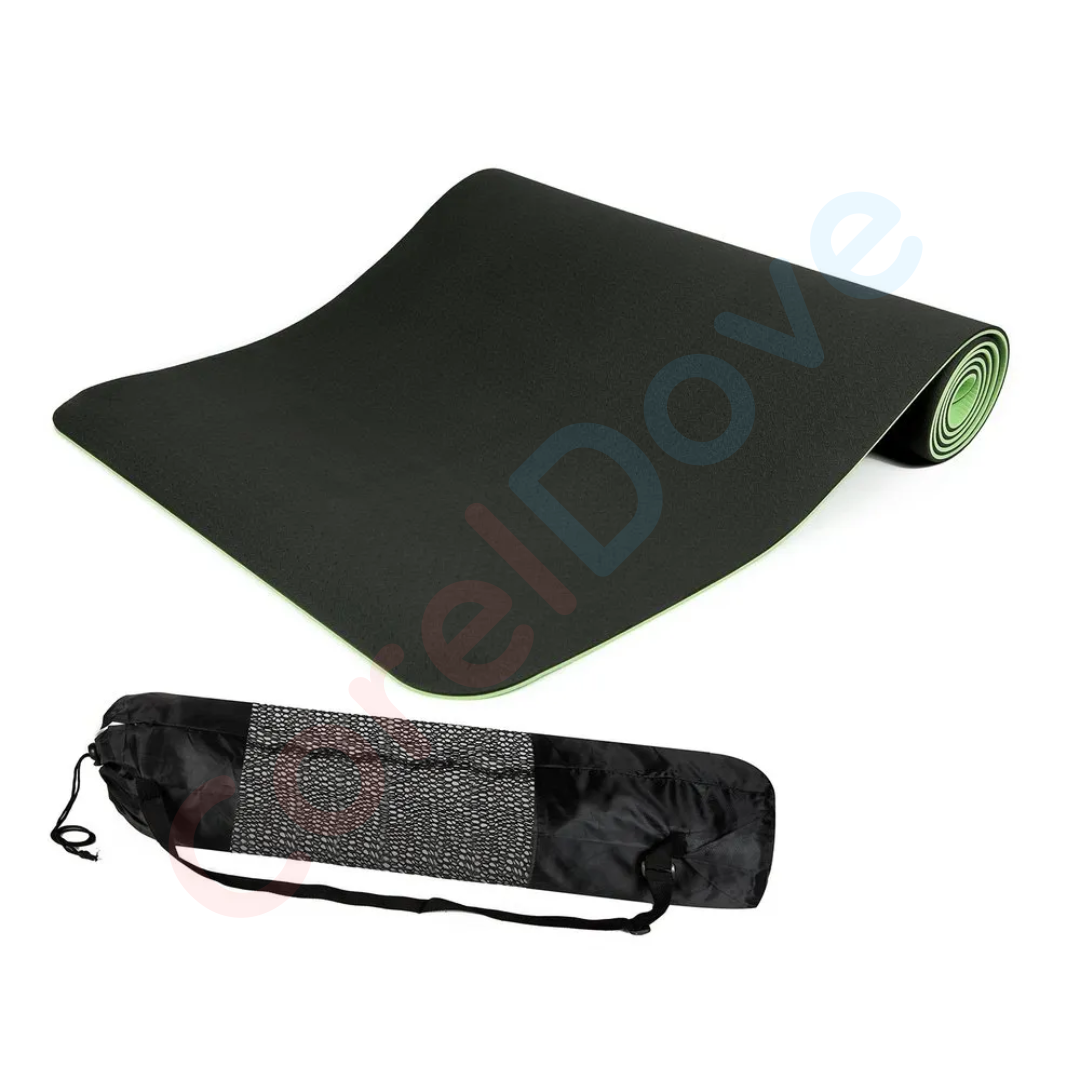 Rubber Yoga Mat (6mm) - Image 7
